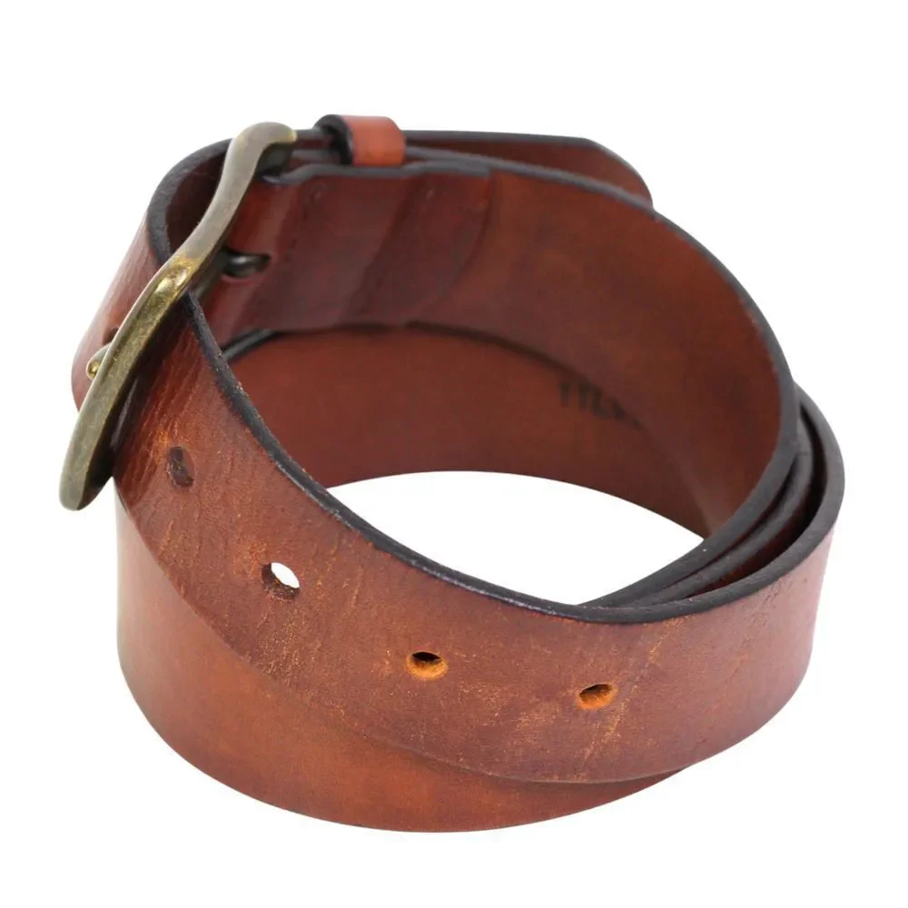 Levi's SADDLE BROWN REAL LEATHER 1 3/8